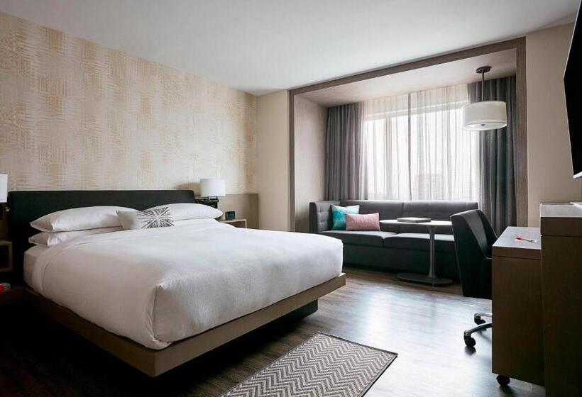 Quarto Deluxe Cama King, Seattle Marriott Bellevue
