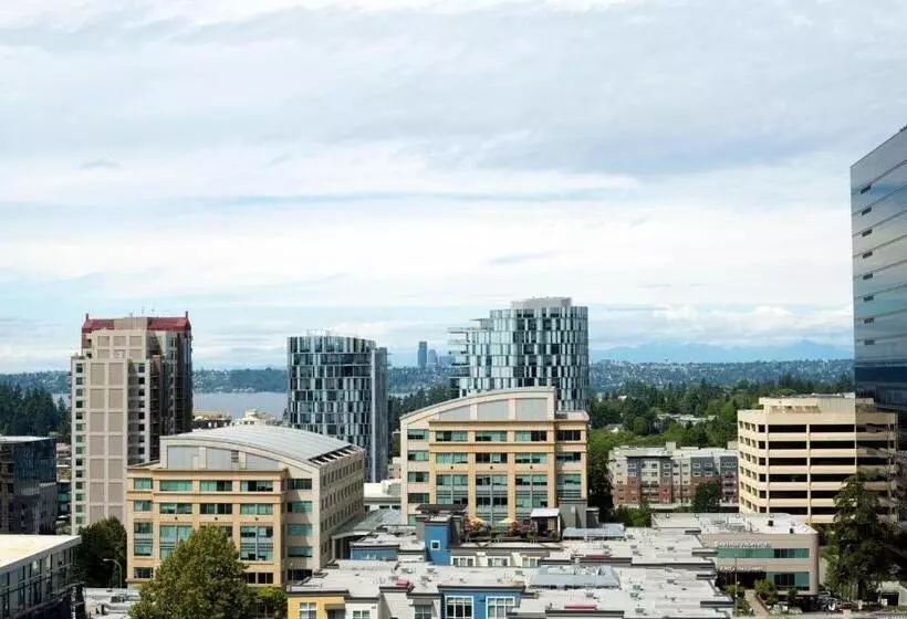 Standard-huone Näkymä, Seattle Marriott Bellevue