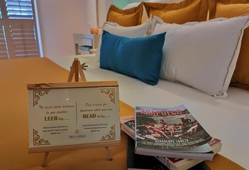 Номер Deluxe Вид на Море, Tres Vidas Acapulco
