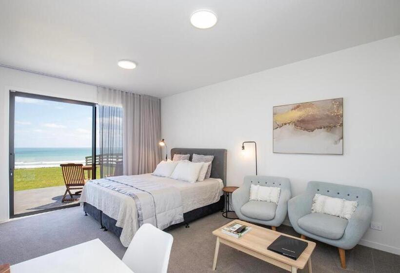 חדר סטנדרט נוף לים, Views Over Tasman, New Luxury Boutique Studio Overlooking The Tasman Sea