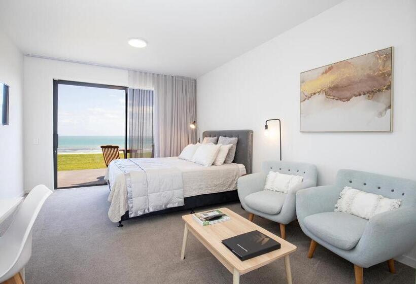 חדר סטנדרט נוף לים, Views Over Tasman, New Luxury Boutique Studio Overlooking The Tasman Sea