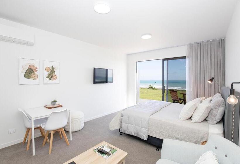 חדר סטנדרט נוף לים, Views Over Tasman, New Luxury Boutique Studio Overlooking The Tasman Sea