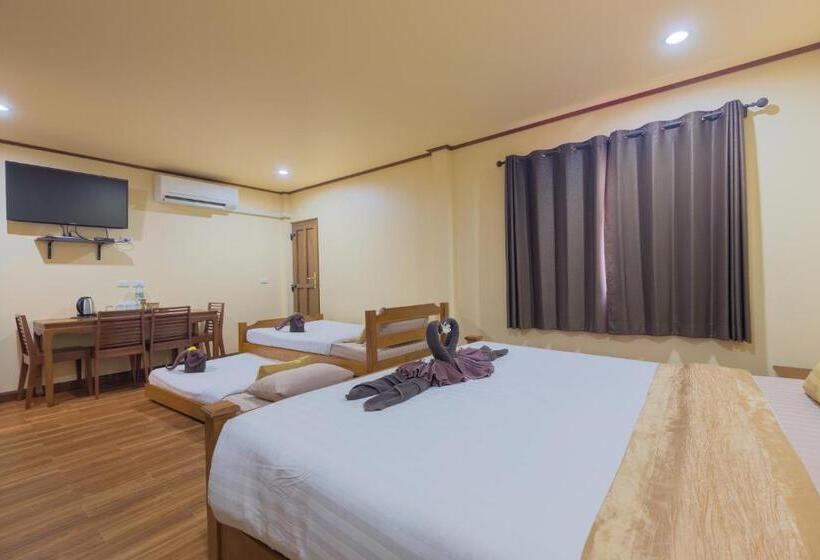 غرفة عائلية, La Luna Italian Restaurant & Accommodation