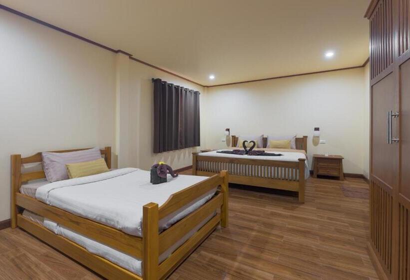 غرفة عائلية, La Luna Italian Restaurant & Accommodation