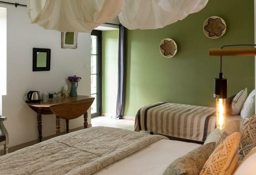 סוויטה נוף לגינה, Domaine Du Kelenn, Maison D Hôtes De Charme Avec Piscine