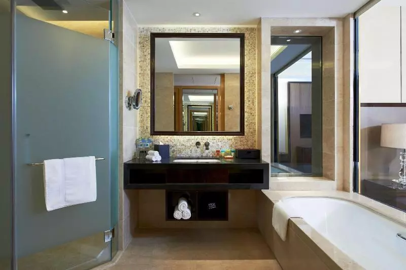 キングサイズベッドのクラブルーム, Four Points By Sheraton Langfang, Gu An