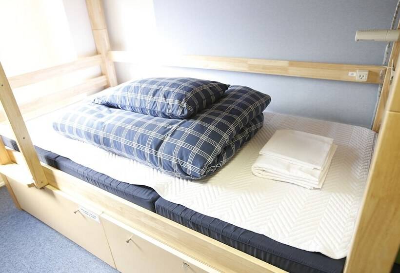 سرير فى غرفة مشتركه, Backpackers Hostel K S House Hiroshima