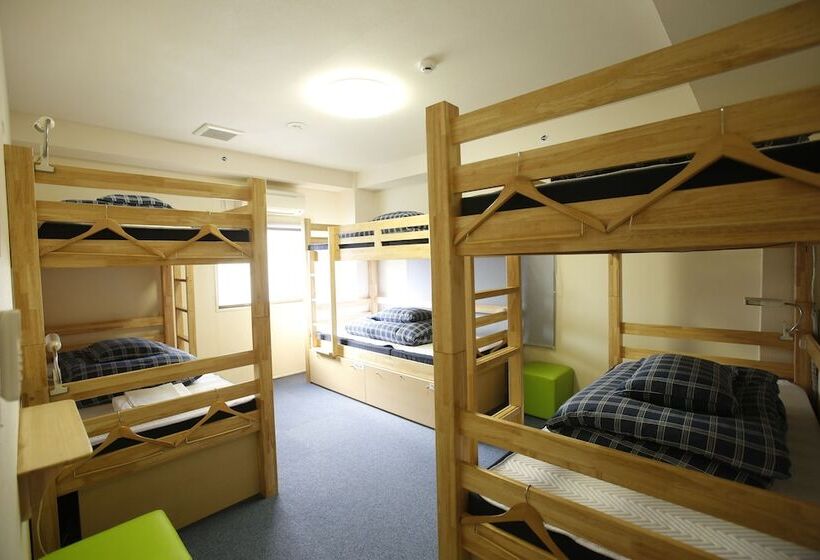 سرير فى غرفة مشتركه, Backpackers Hostel K S House Hiroshima