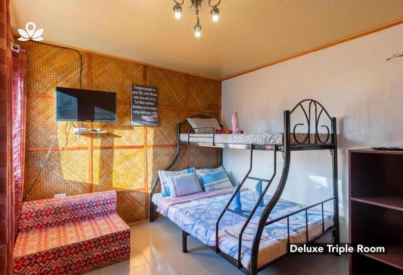 اتاق سهنفرۀ استاندارد با سرویس بهداشتی بیرون از اتاق, Hope Inn