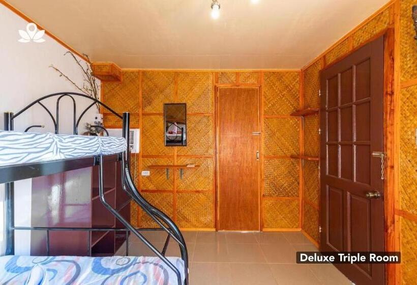 اتاق سهنفرۀ استاندارد با سرویس بهداشتی بیرون از اتاق, Hope Inn