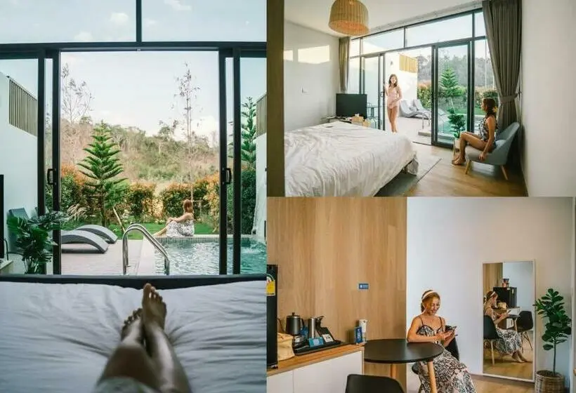 ビラホテル１ベッドルーム, The X10 Nordic Tent And Glamping Pool Villa Khaoyai เขาใหญ่   Sha Certified