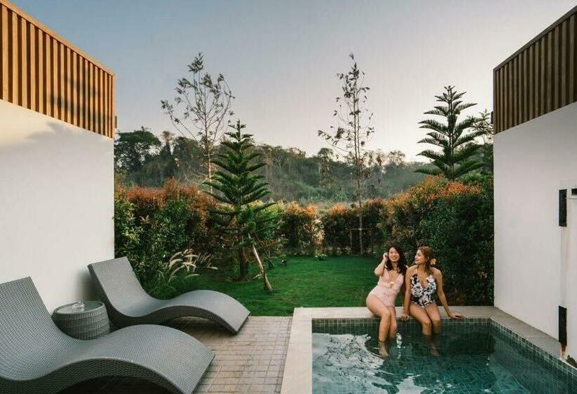 וילה בת חדר שינה 1, The X10 Nordic Tent And Glamping Pool Villa Khaoyai เขาใหญ่   Sha Certified