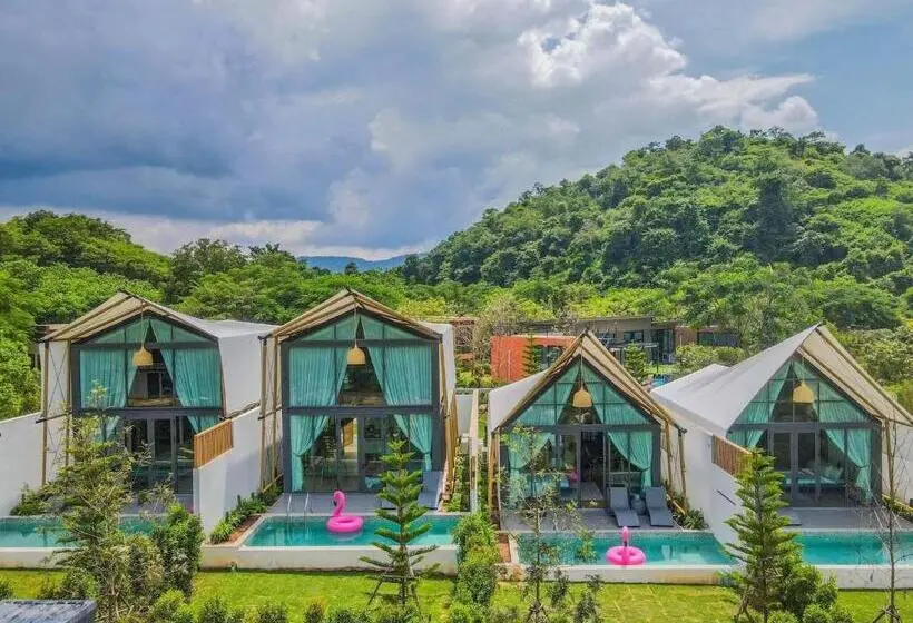 スーペリアー１ベッドルームビラ, The X10 Nordic Tent And Glamping Pool Villa Khaoyai เขาใหญ่   Sha Certified