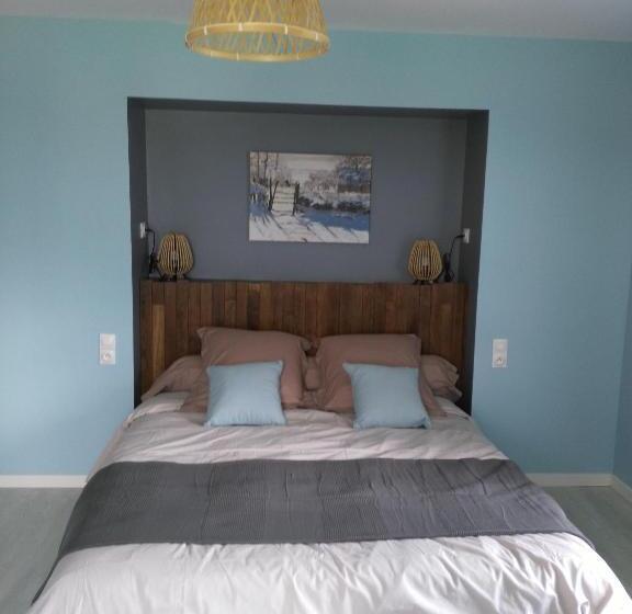 غرفة قياسية مطلّة علي الحديقة, Les Chambres D Odile