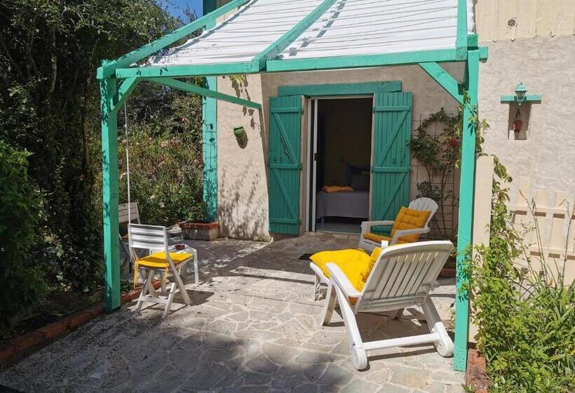 חדר סטנדרט נוף לגינה, Les Hôtes Landes