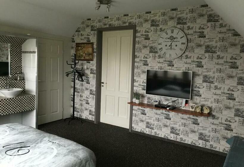 חדר סטנדרט עם מיטת קינג, B&b Zonnedauw