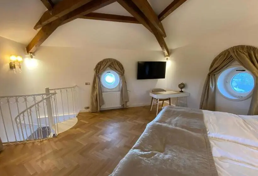 ２ベッドスイートルーム, & Restaurant Chateau Trnová