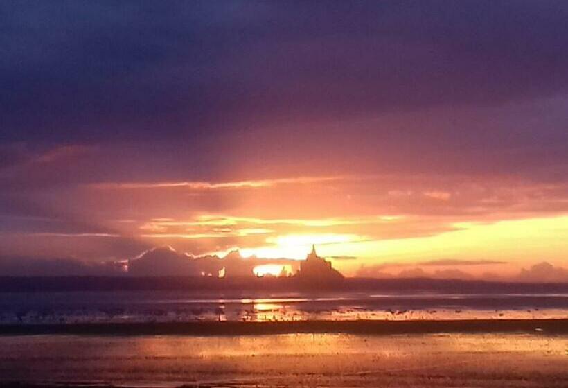 חדר סטנדרט נוף לים, Entre Mont St Michel Et Merveille