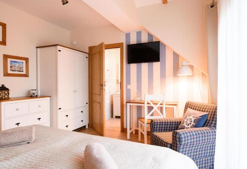 חדר סטנדרט עם מיטת קינג, Ostoja Dwa Jeziora