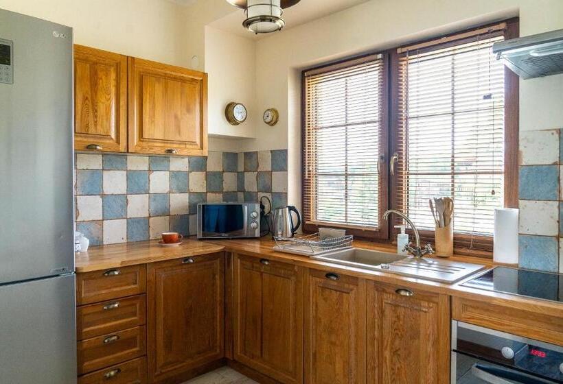 דירת חדר עם טרסה, Ostoja Dwa Jeziora