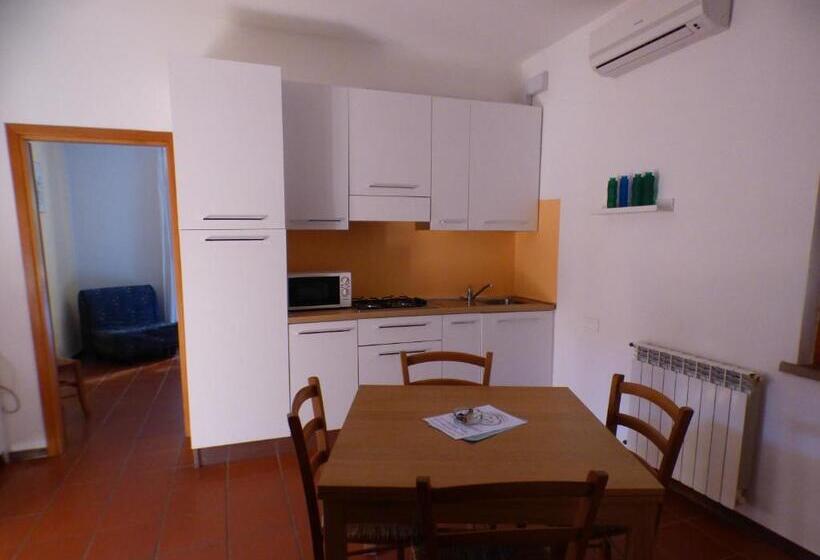 Апартаменты 2 спальни Вид на Сад, Ghiacci Vecchi Residence