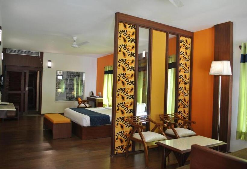 디럭스 테라스 룸 바다 전망, Silver Sand Beach Resort Havelock