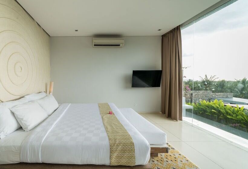 غرفة سوبيريور مطلة على الجبل, Svarga Resort Lombok