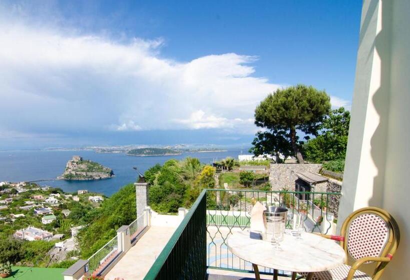 스탠다드 룸 바다 전망, La Capannina Hotel & Apartments