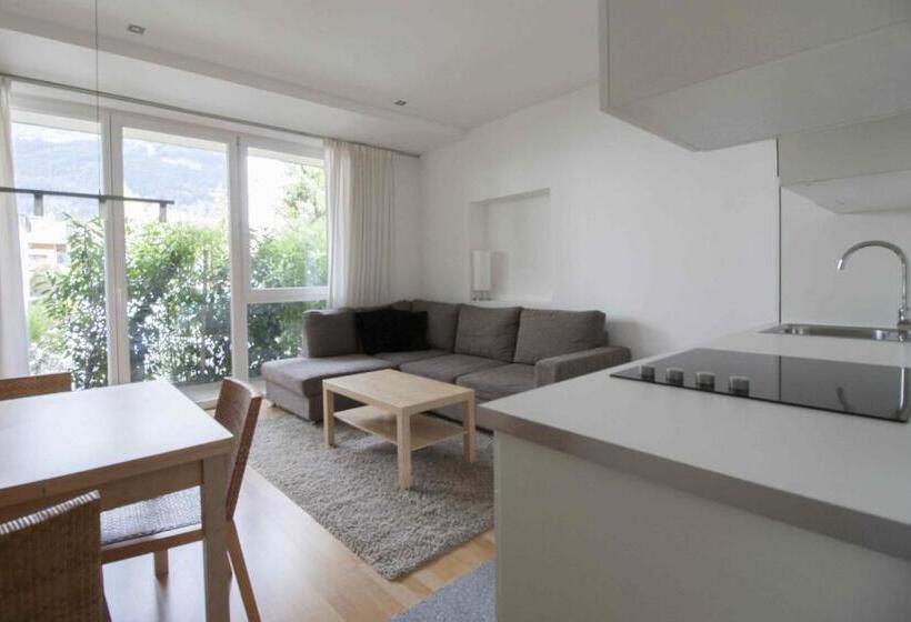 آپارتمان 1 خوابه با تراس, Appartements Christophorus