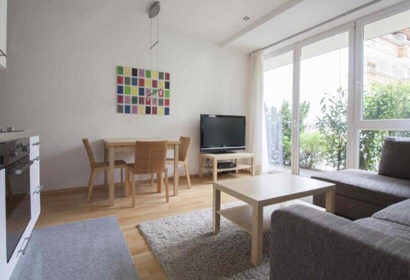 דירת חדר עם טרסה, Appartements Christophorus