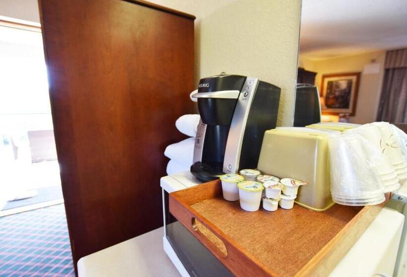 Deluxe room with river view, Arbors At Island Landing Hotel & Suites