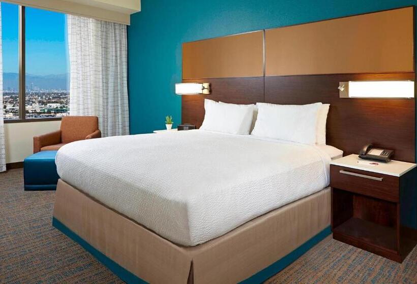 带大床的套房, Residence Inn By Marriott Los Angeles Lax/century Boulevard