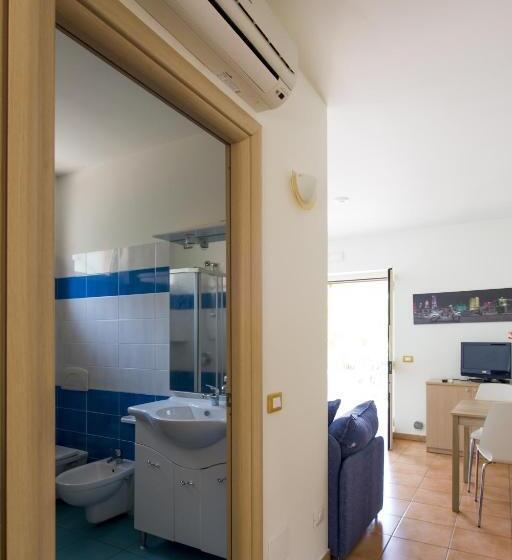 침실 1개 바다 전망 아파트, Pietre Bianche