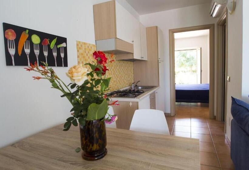 침실 1개 바다 전망 아파트, Pietre Bianche