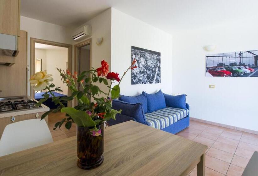 침실 1개 바다 전망 아파트, Pietre Bianche