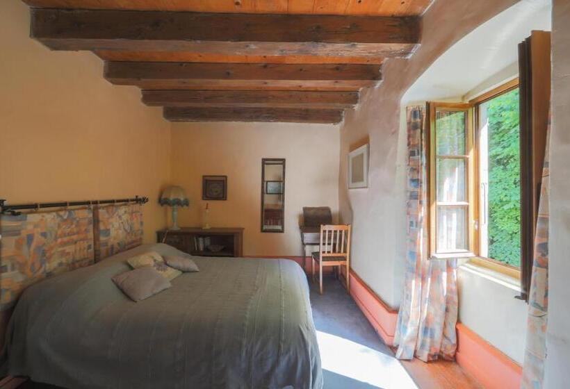 غرفة قياسية مع حمام خارجي, Château De Sothonod