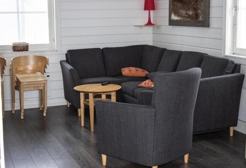 经济四人间 - 带共用浴室, L Tjamstan Malå