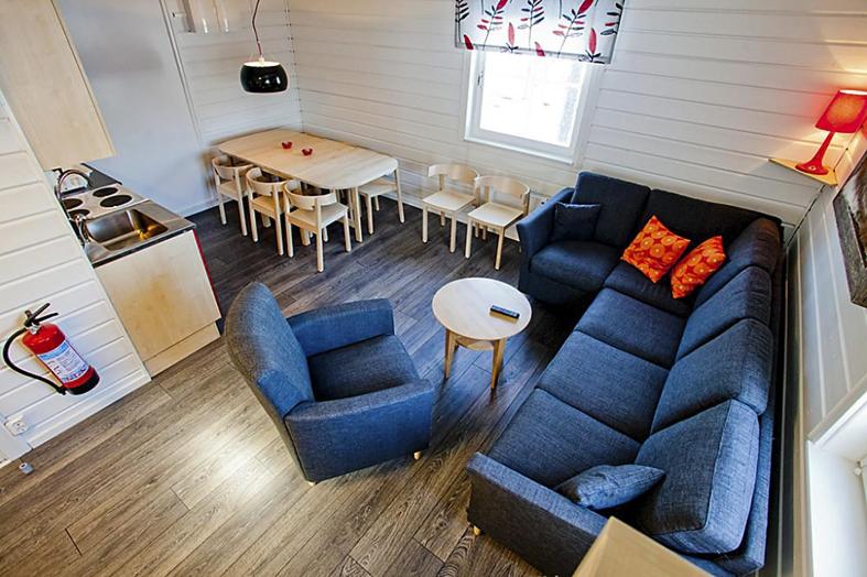 经济四人间 - 带共用浴室, L Tjamstan Malå