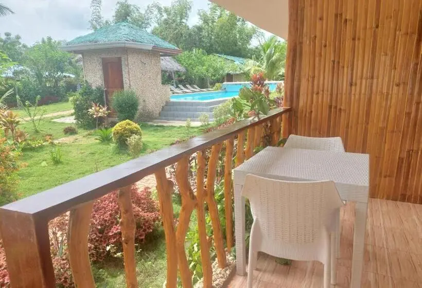 プールの見えるシングルルーム, Becano Restobar And Resort