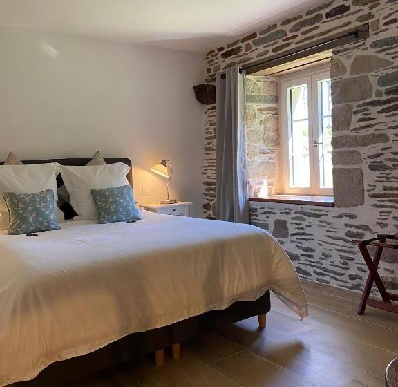 חדר סטנדרט נוף לגינה, Domaine De Kerdavid Chambres D Hôtes à Remungol