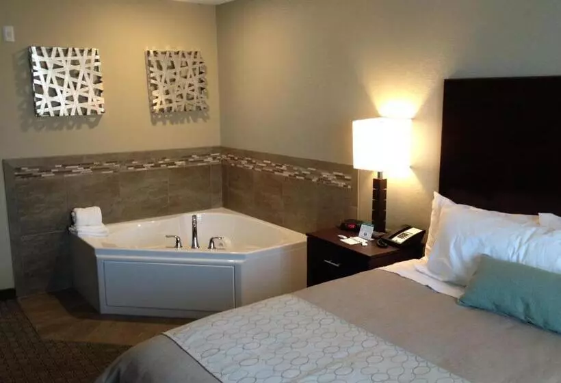 キングサイズベッドのスタンダードルーム, Grandstay Hotel & Suites   Glenwood