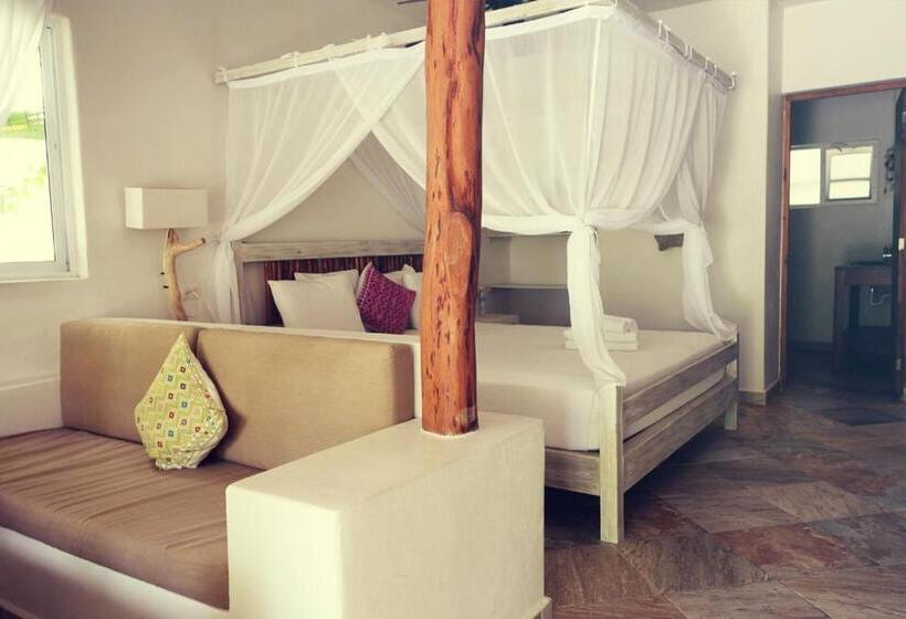 חדר סטנדרט נוף לים עם מרפסת, Almaplena Boutique