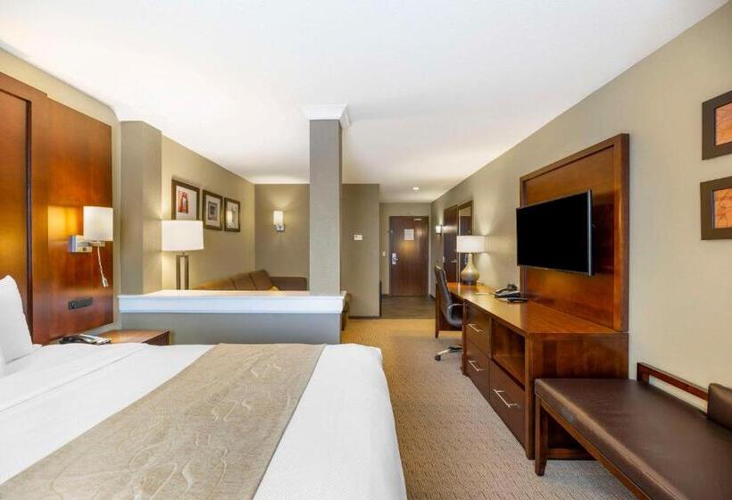 带大床的套房, Comfort Suites Carlsbad