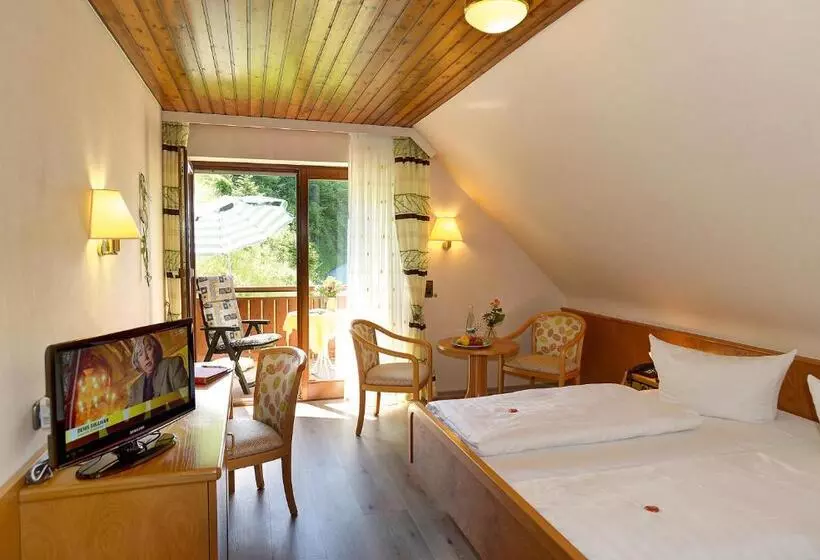 اتاق استاندارد با بالکن, Gasthof Blume