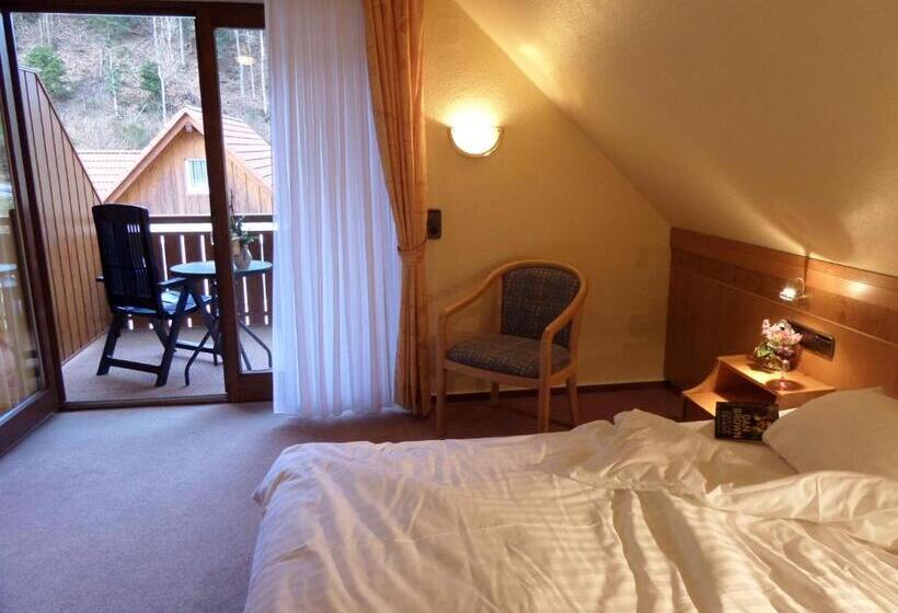 标准间带阳台, Gasthof Blume