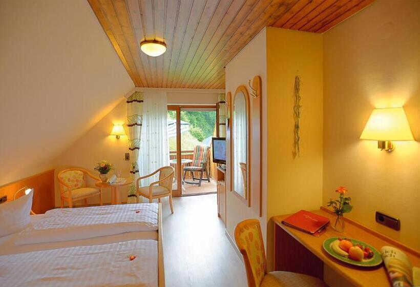 标准间带阳台, Gasthof Blume