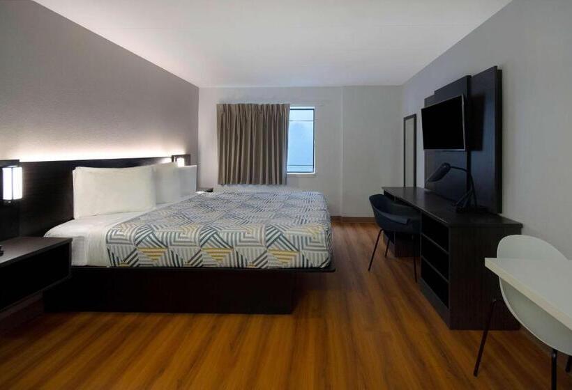 חדר דחוקס עם מיטת קינג, Motel 6merrillville, In