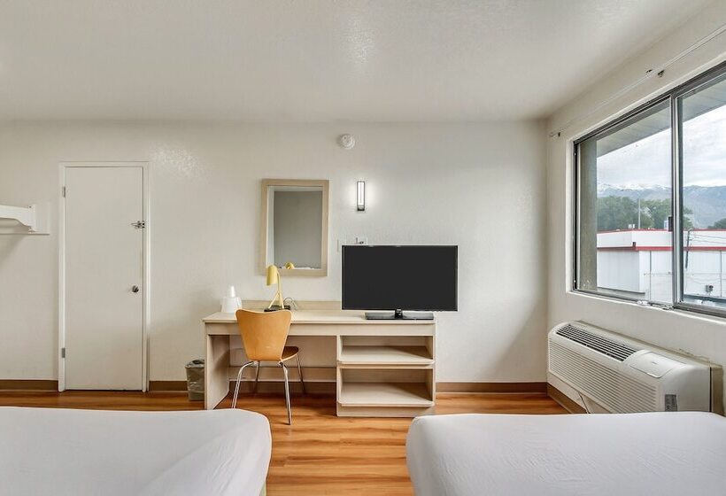 Номер Стандарт 2 Двуспальные Кровати, Motel 6 Ogden, Utdowntown