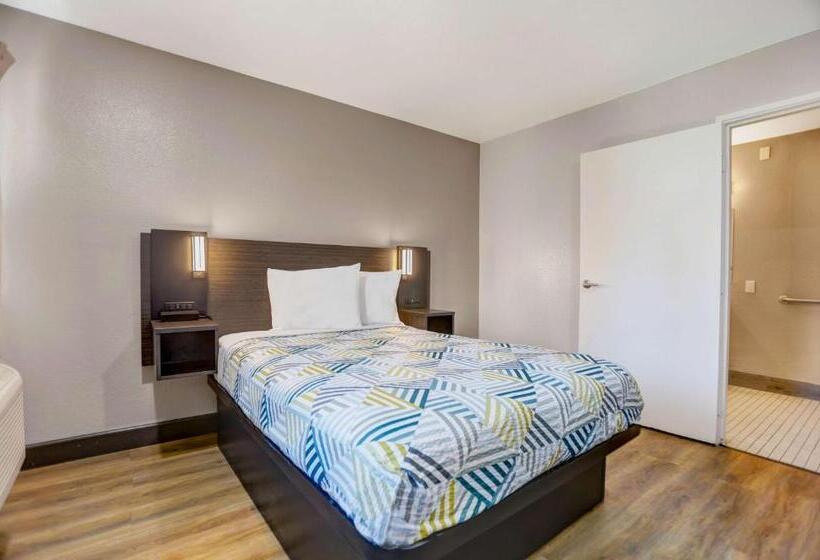 身障者適用スタンダードルーム, Motel 6 San Bernardino, Ca   North