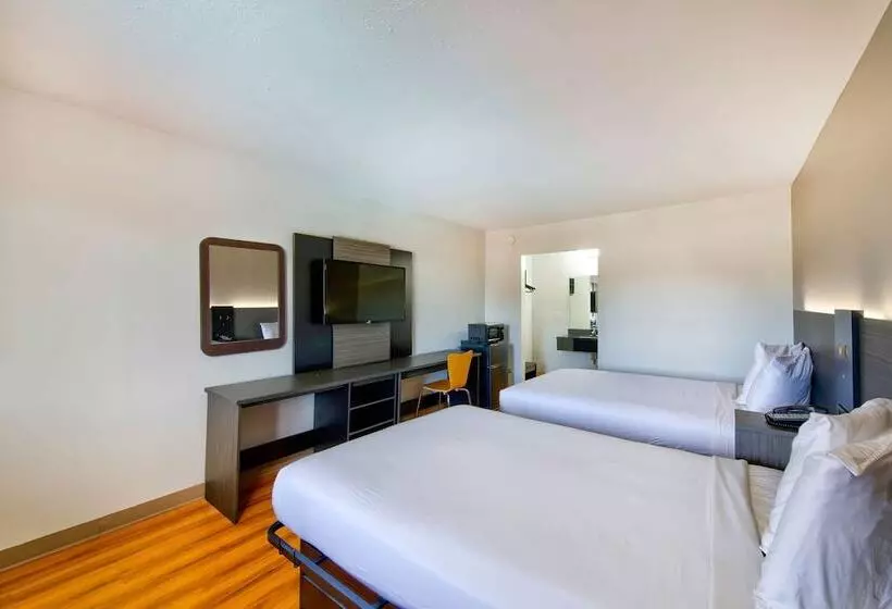 اتاق استاندارد با 2 تخت دوبل, Motel 6 Gainesville, Ga
